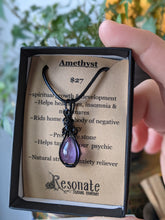 Load image into Gallery viewer, Amethyst Mini Pendant
