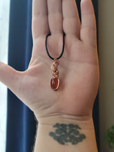 Load image into Gallery viewer, Carnelian Mini Pendant