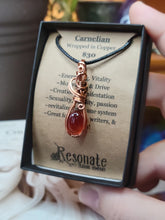 Load image into Gallery viewer, Carnelian Mini Pendant