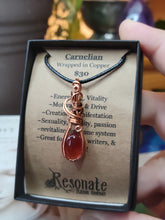 Load image into Gallery viewer, Carnelian Mini Pendant
