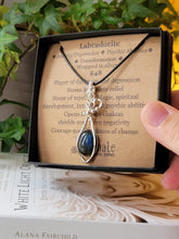 Load image into Gallery viewer, Labradorite Wrapped in Silver