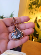 Load image into Gallery viewer, Moss Agate Pendant and Earring Set