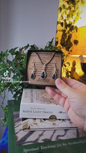Load and play video in Gallery viewer, Labradorite Earring &amp; Pendant Set
