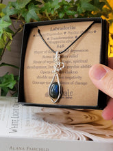 Load image into Gallery viewer, Labradorite Wrapped in Silver
